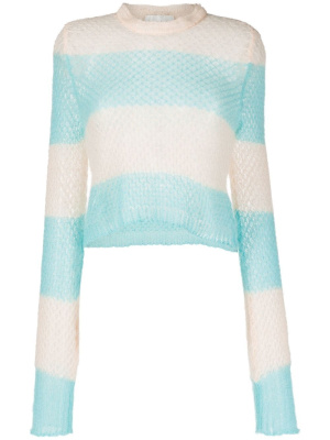 

Open-knit striped jumper, Forte Forte Open-knit striped jumper