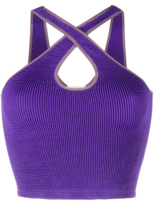 

Ribbed cropped tank top, Forte Forte Ribbed cropped tank top