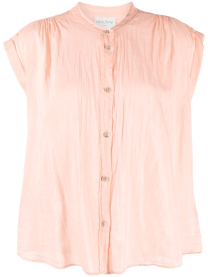 

Button-up cap sleeve blouse, Forte Forte Button-up cap sleeve blouse