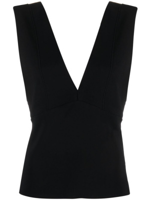 

Plunge-neck tank top, Forte Forte Plunge-neck tank top
