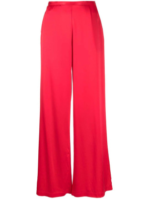 

Satin-finish wide-leg trousers, Forte Forte Satin-finish wide-leg trousers