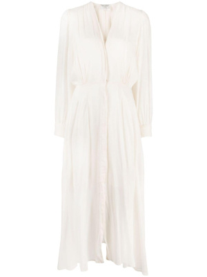 

Flared midi shirt dress, Forte Forte Flared midi shirt dress