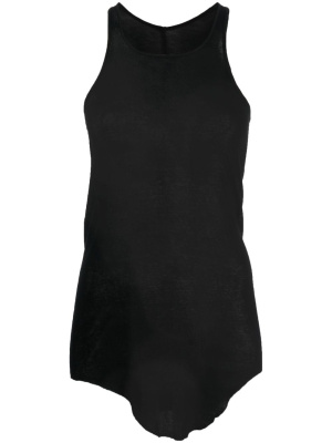 

Round-neck cotton tank top, Rick Owens Round-neck cotton tank top