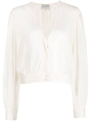 

V-neck draped shirt, Forte Forte V-neck draped shirt