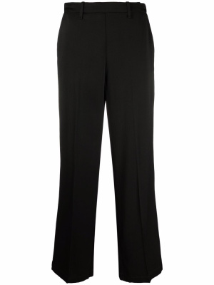 

Elasticated waistband straight trousers, Forte Forte Elasticated waistband straight trousers