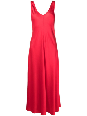 

V-neck sleeveless midi dress, Forte Forte V-neck sleeveless midi dress