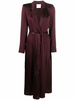 

Belted silk dress, Forte Forte Belted silk dress