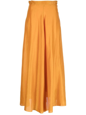

High-waist bias-cut silk skirt, Forte Forte High-waist bias-cut silk skirt