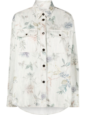 

Floral-print cotton shirt, Forte Forte Floral-print cotton shirt