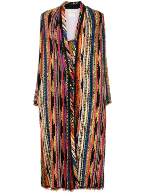 

Single-breasted knitted coat, Forte Forte Single-breasted knitted coat