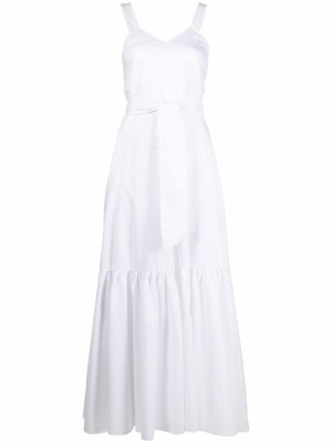 

Panelled tied-waist dress, Forte Forte Panelled tied-waist dress