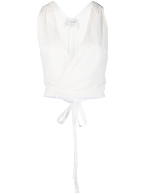

Tie-fastening V-neck top, Forte Forte Tie-fastening V-neck top