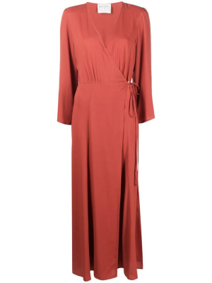 

Tie-fastening waist maxi dress, Forte Forte Tie-fastening waist maxi dress