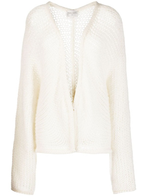

Open-knit mohair-blend cardigan, Forte Forte Open-knit mohair-blend cardigan