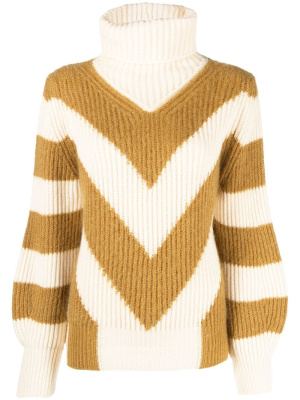 

Chevron-knit jumper, Forte Forte Chevron-knit jumper