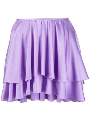 

Ruffle-front mini skirt, Forte Forte Ruffle-front mini skirt