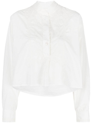 

Cropped cotton shirt, Forte Forte Cropped cotton shirt