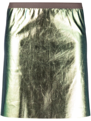 

Metallic mini skirt, Rick Owens Metallic mini skirt