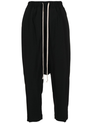 

Drawstring cropped trousers, Rick Owens Drawstring cropped trousers