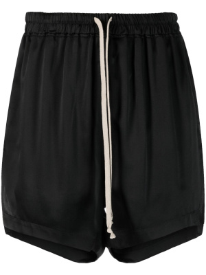 

Drawstring silk shorts, Rick Owens Drawstring silk shorts