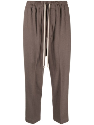 

Drop crotch cropped trousers, Rick Owens Drop crotch cropped trousers