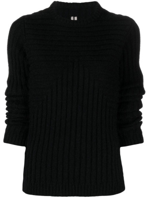 

Long-sleeve knitted top, Rick Owens Long-sleeve knitted top