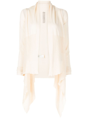 

Cut-out draped cardigan, Rick Owens Cut-out draped cardigan