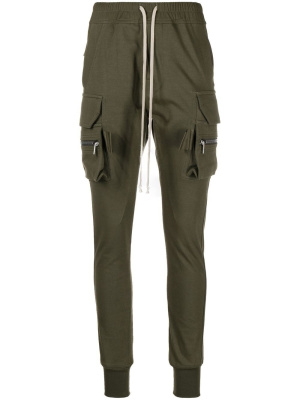 

Drawstring-waist tapered trousers, Rick Owens Drawstring-waist tapered trousers