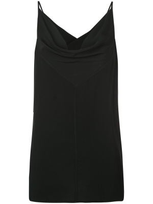 

Draped silk top, Rick Owens Draped silk top