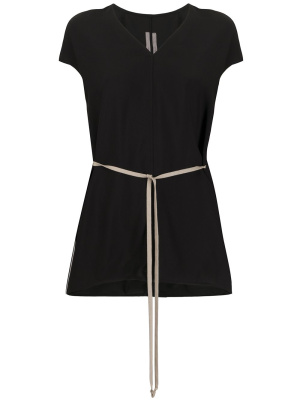 

Tie waist T-shirt, Rick Owens Tie waist T-shirt