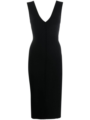

Thank V-neck midi dress, Rick Owens Thank V-neck midi dress