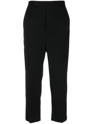 

High-waisted cropped trousers, Rick Owens High-waisted cropped trousers
