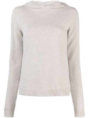 

Pullover knitted hoodie, Rick Owens Pullover knitted hoodie