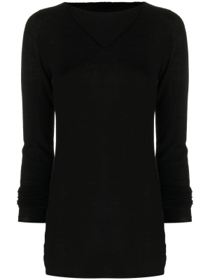 

Virgin wool crew-neck jumper, Rick Owens Virgin wool crew-neck jumper