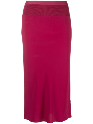 

Bias-cut midi skirt, Rick Owens Bias-cut midi skirt