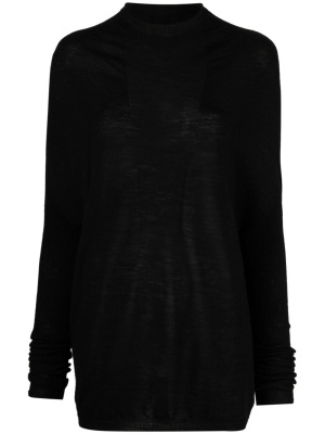 

High-neck wool jumper, Rick Owens High-neck wool jumper