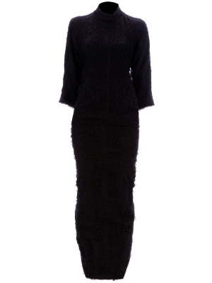

Textured maxi dress, Rick Owens Textured maxi dress