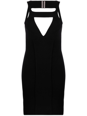 

Sling cut-out minidress, Rick Owens Sling cut-out minidress