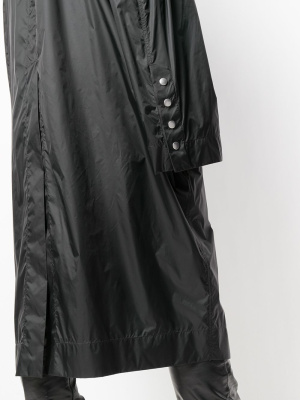 

Hooded snap coat, Rick Owens Hooded snap coat