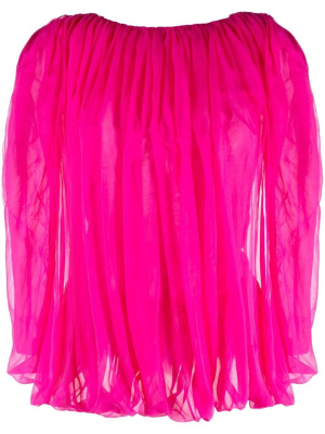 

Silk pleated blouse, Rick Owens Silk pleated blouse