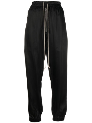

Satin-finish track pants, Rick Owens Satin-finish track pants