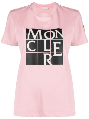 

Logo-print cotton T-shirt, Moncler Logo-print cotton T-shirt