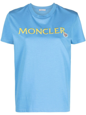

Logo-print short-sleeved T-shirt, Moncler Logo-print short-sleeved T-shirt