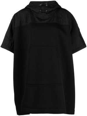 

Drawstring short-sleeve cape, Moncler Drawstring short-sleeve cape