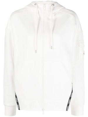 

Logo-patch zip-up hoodie, Moncler Logo-patch zip-up hoodie