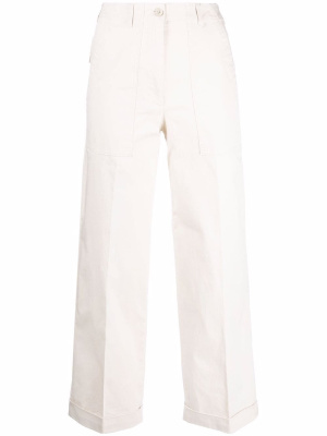 

Rolled-cuff cropped trousers, Moncler Rolled-cuff cropped trousers