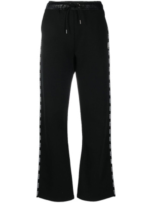 

Logo-patch wide-leg trousers, Moncler Logo-patch wide-leg trousers