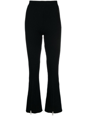 

Ribbed-knit flared trousers, Moncler Ribbed-knit flared trousers