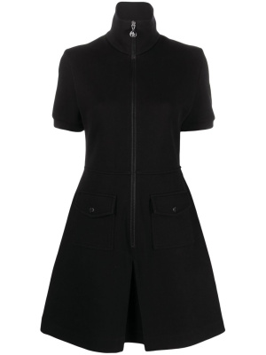 

Zipped short-sleeved minidress, Moncler Zipped short-sleeved minidress