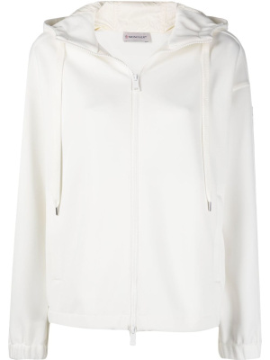 

Hooded jersey track jacket, Moncler Hooded jersey track jacket